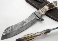 Damascus Hunting Knife