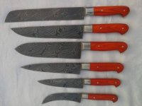 Damascus Chef Knife set